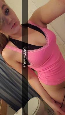whitneywisconsin: Im so horny it’s almost unbearable stupid teenage harmones  We would so love to use you and destroy you