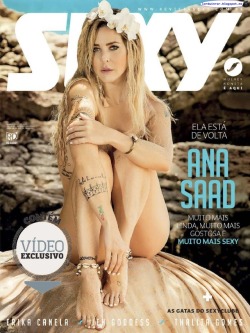   Ana Saad - Revista Sexy 2017 Marzo (48 Fotos HQ)Ana Saad desnuda en la revista Sexy 2017 Marzo. ¡Está de vuelta! Mucho más linda, mucho más agradable y mucho más sexy. Ana Saad es la presentadora del programa &ldquo;Agito en la TV&rdquo;. Las fotos