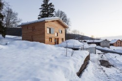 ombuarchitecture:Hut Near the Lac de Joux By Kunik de Morsier