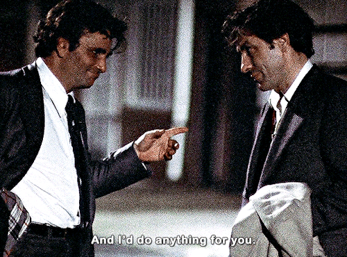 pedropascals:You make me out a joke to Resnick. Just like you made me out a joke to that girl. Mikey, you’re wrong.MIKEY AND NICKY1976 | dir. Elaine May