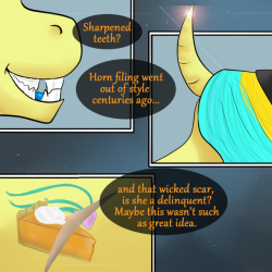 pumpkinspice-pony: (3/3) (Ugh using lens flare made me feel dirty! Last little Mastertortilla cameo. Finale panel of this arch, hooray! Hope you enjoyed, and on to the next one)   &lt;3