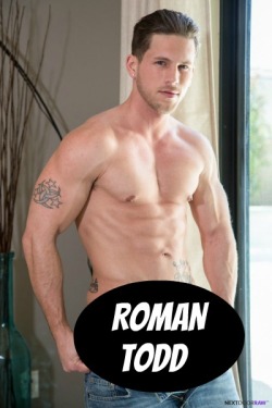 ROMAN TODD at NextDoor - CLICK THIS TEXT to see the NSFW original.  More men here: http://bit.ly/adultvideomen