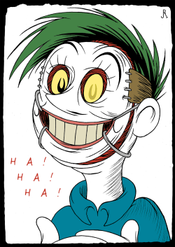 chaosneverwhere:  Joker by DrFaustusAU #batman 