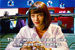 getthehelloutofmyroom:  Kill Bill (2001) Pulp Fiction (1994)   No wonder why &ldquo;Pulp Fiction&rdquo; is one of my fav movie.