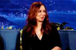 mayawiig:  Favorite Celebs | Maya Rudolph  &ldquo;I don’t think of myself as a lady humorist. I just have boobs and parts that allow me to give birth to children, but I like to be funny with the boys and the girls.&rdquo;  