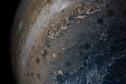 humanoidhistory:Amazing Jupiter, observed by the Juno space probe, 2017.