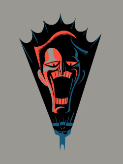 caltsoudas:Here are the other concept sketches I did for the Wootbox exclusive Batman The Animated Series t-shirt before we reached a final choice!