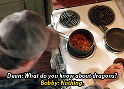 laura-confused-by-life:  invisiblechickens:  i love how much bobby dismisses dragons like haha stupid dean you believe in dragons? thats a supernatural creature igjit  Why is no one talking about the fact that the Loch Ness monster is real? 