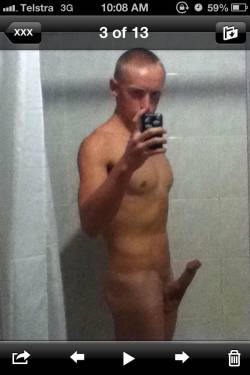 srt8guyssexting:  18 yo Australiaâ€¦usually delete these kind because I did not get a lot of body and faceâ€¦but the cum shots were great
