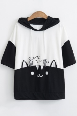 chocolatelinuniverse:  Super Cute Cat ItemsTee // TeeTee // TeeTee // Skirt Coat // Coat Overall // OverallLike them? Place an order now!