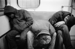  ‘2AM on the subway’. Photograph taken by Igor Mukhin. 