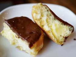 im-horngry:  Boston Cream Donuts - As Requested! 