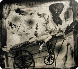 dementium-rabbit:  Joel-Peter Witkin (born September 13, 1939) is an American photographer who lives in Albuquerque, New Mexico. His work often deals with such themes as death, corpses (and sometimes dismembered portions thereof), and various outsiders