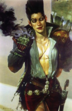  Illustration For The Tír Na Nóg Shadowrun Sourcebook (1993) By Rick Berry 