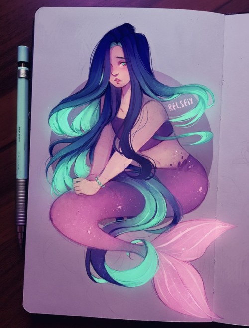 relseiyart: sosuperawesome:  Relseiy on Instagram  Follow So Super Awesome on Instagram    I have a tumblr too! 