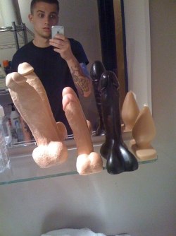Looks Like My Toy Collection. Toys Are Awesome But They Do Not Replace A Real Cock