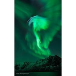 Eagle Aurora over Norway #nasa #apod #eagle #aurora #coronalmassejection #electrons #protons #ions #sun #earth #atmosphere #magnetosphere #norway #solarsystem #space #science #astronomy