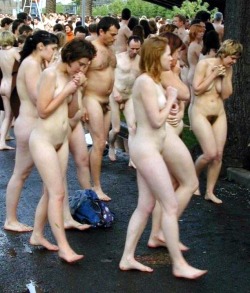 hilbernude:  Wandern  Nude Rally Hiking