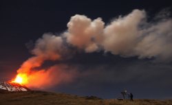 Yahoonewsuk:  Mount Etna, Europe’s Most Active Volcano, Has Erupted Over Eastern