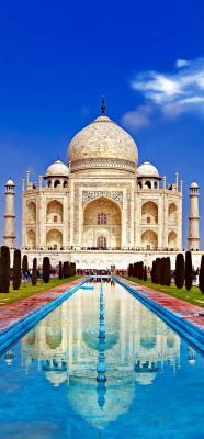 artncity:  The Taj Mahal, India beautiful places for travel