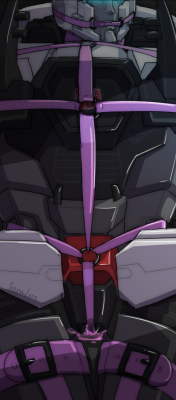 happy-clappy-hippy-drift:  Prowl in pink bondage stuff is probably a thing I’ll draw more often in the future. 