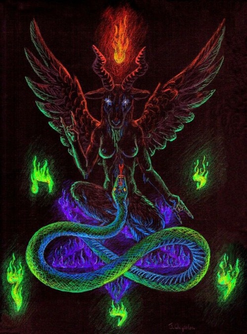 satanasaeternus:   Flames of Wisdom - technopygmalion on DeviantArt.  
