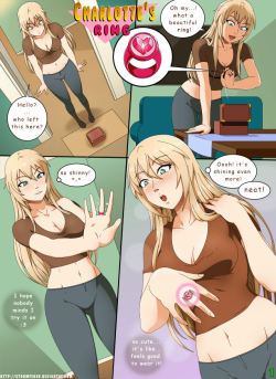 stormfeder:  Charlotte’s ring (manga commission) Stormfeder’s gallery 