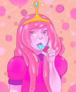 glowbunnies:  Princess bubblegum has a candy