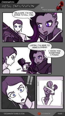 tdcannon:  At last, my Sombra Hentai is finally COMPLETE!  Happy Holidays, everyone!  Hope you guys enjoy its conclusion.  I have a list of ideas for art I want to get started on, but not before finishing this comic. Coming up next will be a few pinups