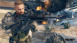 theomeganerd:  Call of Duty: Black Ops III New Screens &amp; DetailsCallsign: Ruino Real Name: Donnie Walsho Bio: Raised in a military family in a tough neighborhood, he is fearless and headstrong, an infantry soldier through and through. He uses his