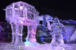 501stbhg:  From this year’s ice sculpture festival in Liege, Belgium.  