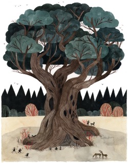 richters:  The council tree by Carson Ellis 