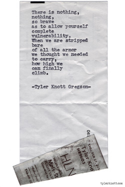 tylerknott:  Typewriter Series #973 by Tyler Knott Gregson *It’s official, my book, Chasers of the Light, is out! You can order it through Amazon, Barnes and Noble, IndieBound , Books-A-Million , Paper Source or Anthropologie *   ♥
