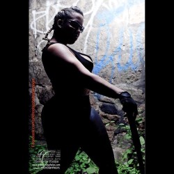 @photosbyphelps presents Jackie A @jackieabitches who is inspired by Blade for this photoshoot. yes this is real lighting effects. No photoshop to my dramatic light effects. #marvel #blade #sword #katana #photosbyphelps #antihero #novamps Photos By Phelps
