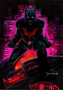 xombiedirge:  Batman Beyond by Joshua Flower