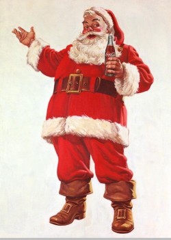 20 vintage Santa Claus illustrations by Coca-Cola | koikoikoi  @weheartit.com http://whrt.it/WAG9V7