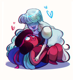 9emiliecharlie9:  I can’t wait for the new Steven Universe episodes, especially the one with Ruby and Sapphire! 