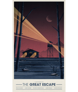 thepostermovement:  The Great Escape by Maxime Chillemi