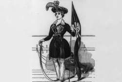 missedinhistory:  mentalflossr:  9 Female Pirates You Should Know When you think of pirates, you’re likely picturing bearded buccaneers or peg-legged scalawags with names like Blackbeard, Barbarossa, and Calico Jack. While most pirates were men, there