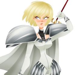 Lady Number 87 CLAIRE from the Anime CLAYMORE! If you haven’t watched this anime you need too!! It’s so good, but a bit gory  (at Bilbao, Spain)