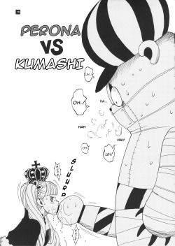 hentai0verload:  Perona vs KumashiPart of a One Piece doujin I translated: (Chikasato Michiru) GHOST PRINCESSPart 2
