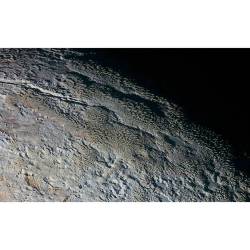 Pluto&rsquo;s Snakeskin Terrain #nasa #apod    #pluto #snakeskin #terrain #Mountains #tartarusdorsa #plutonian #landscape #newhorizons #dwarfplanet #solarsystem #space #science #astronomy
