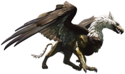 A griffin from Dragon’s Dogma. I think it’s a pretty great rendition!