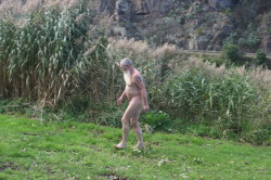 nudistpete:  Walking near new Norfolk, lovely