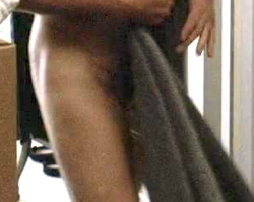 ahsmalenudity:  Dylan McDermott                                                             [ASS, PENIS]AHS: Murder House | 1x01 “Pilot”Ben Harmon gets out of the shower, scantily holding a towel in front of him, when