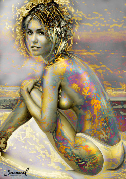 Samarel:  Golden Women ~ Erotica By Samarel Www.samarelart.com 