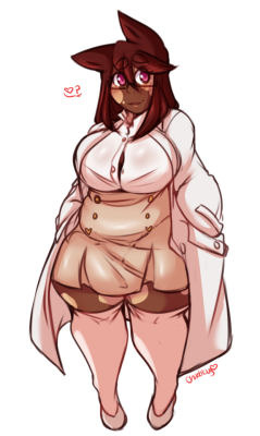 queenchikkibug:found an old doodle of Bun in that outfit from that one ‘i forgot the name of the anime’ show
