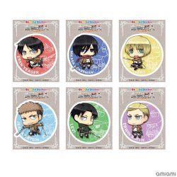 snkmerchandise: News: SnK Takara Tomy Arts Stickers, Mugs, Pouches, &amp; Book Covers Original Release Date: September &amp; October 2017Retail Price: Various (See below) Takara Tomy Arts will be releasing a variety of merchandise featuring Eren, Mikasa,
