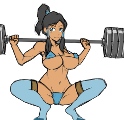 She can squat tho