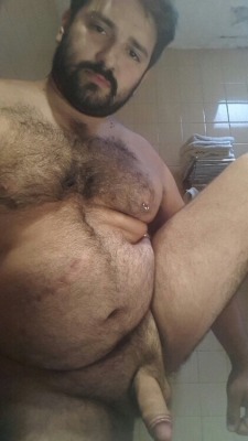 topshelfmen:  Horny bear